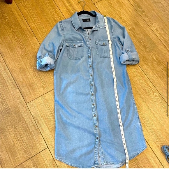 Parasuco Denim Jean Tencel Dress - size M - Picture 4 of 6